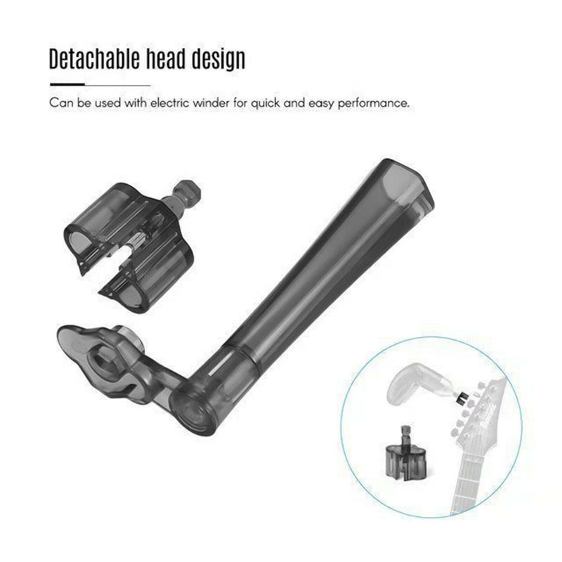 Plastic String Winder for Guitar, Bass, Mandolin, Ukulele and Banjo Parts Tool