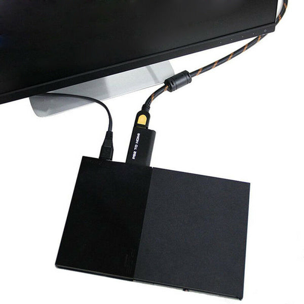 ABS PS2 to HDMI Video Converter Composite AV to HDMI PlayStation 2 HD A IPP