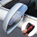 2Pcs Clear Car Rear View Side Mirror Visor Rain Board Eyebrow Guard Accessories