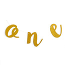 Glitter one Banner Girl Boy 1st Birthday High Chair Baby Shower Party Decor  Z