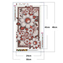 5D Full Drill Diamond Painting Flower Butterfly Cross Stitch Kits (hg339)