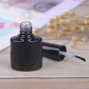 10ml Empty Nails Polish Bottle Black Glass With Agitator Mixing Ball Nail pol OZ