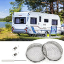 1X(2 Pack Flying Insect Screen Rv Furnace Vent Cover 2.8 Inch Stainless Ste