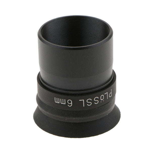 1.25inch/31.75mm Fully Multicoated Telescope Eyepiece Set Plossl Lens 6mm Short