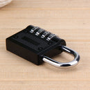 Zinc Alloy Coded Lock 4 Dial Digit Password Lock Suitcase Luggage Code Lock