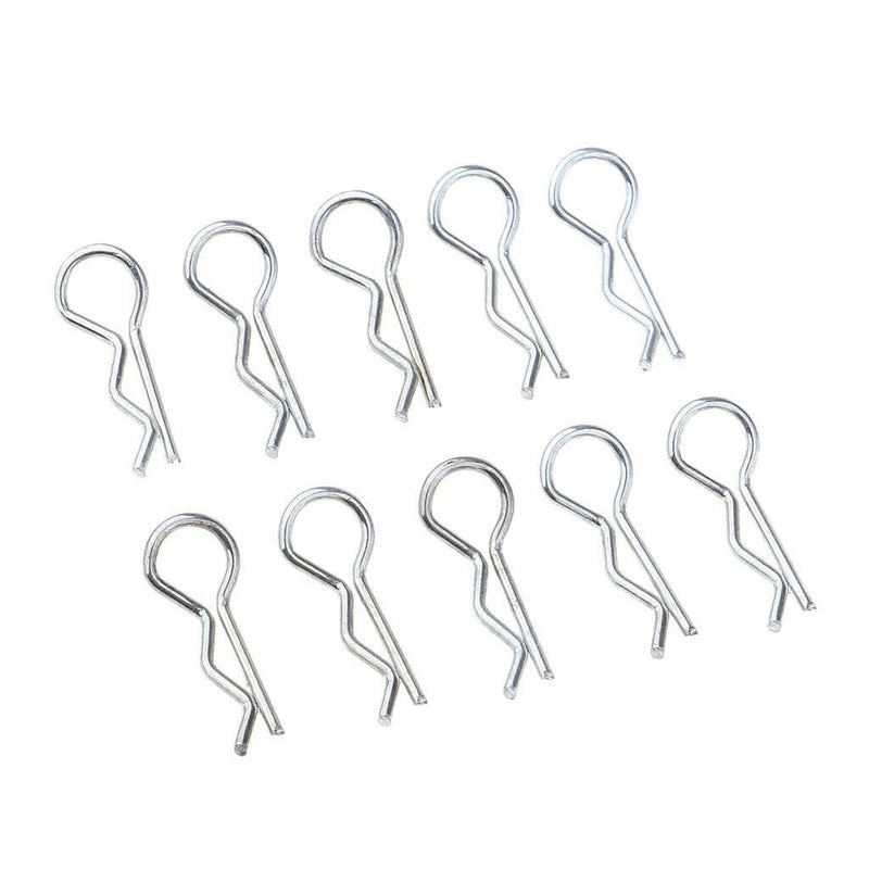 10Pcs Metal Body Clips for WLtoys K969/K979/K989/K999/P929/P939 Accessories