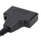 SATA to Dual USB3.0 High Speed Adapter Cable for External 2.5 inch SATA/HDD