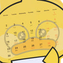 2021 Cartoon Mini Desktop Paper Calendar dual Daily Scheduler Table PlannerB Ew