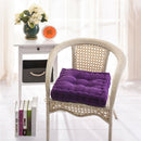 Thick Corduroy Sofa Office Square Garden Seat Chair Cozy Cushion Pad Purple