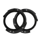 1 Pair 7Inch Headlight Round Ring Mounting Bracket for 2007-2016 Jeep Wrang