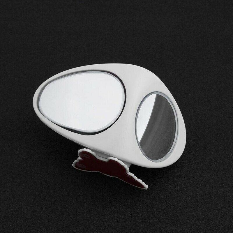2 In 1 Car Blind Spot Mirror Wide Angle Mirror 360 Rotation Adjustable Conv H1G2