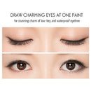 Black Liquid Eyeliner Pen Fast-dry Cosmetics Feather Shape Eye Liner Waterprosp