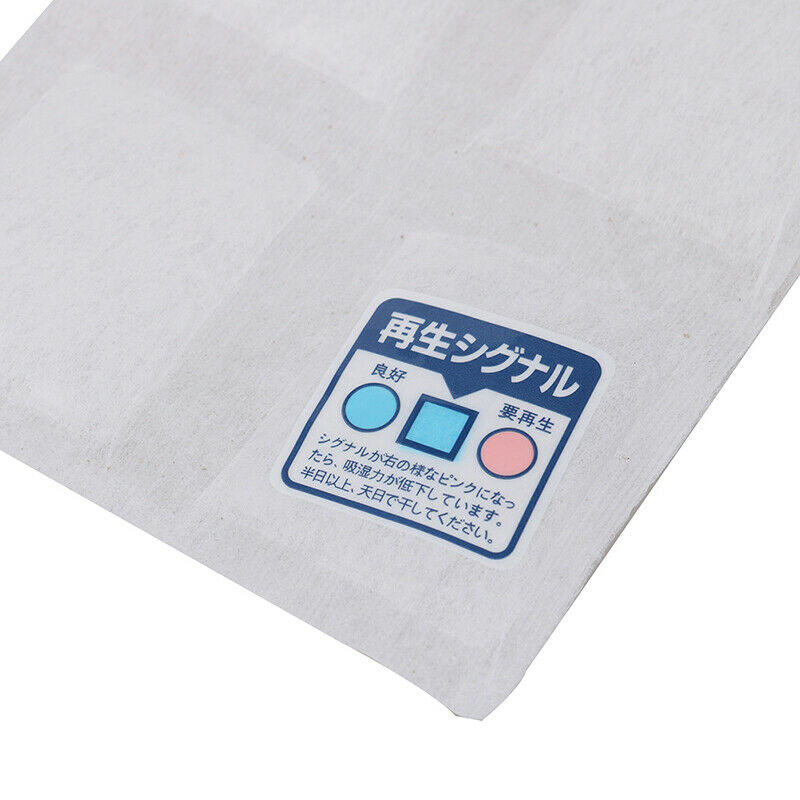 1 pack Dehumidifier Bags Moisture Absorber Home Hanging Wardrobe Drying Agen Jf