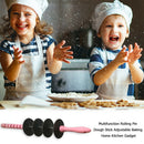 Multifunction Rolling Pin Dough Stick Adjustable Baking Home Kitchen Gadget