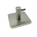 Stainless Steel Wall/Door Clothes Coat Hats Hanger Kitchen Bathrooms Towels Hoo