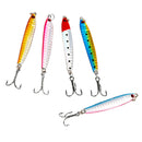5Pcs/lot Heavy Duty Deep Sea Fishing Jigging Spoon Lures Metal Spinnerbaits