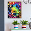 5D DIY Full Drill Diamond Painting Dog Cross Stitch Embroidery Kit (Dog02)