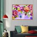 5D DIY Full Drill Diamond Painting Cross Stitch Embroidery Kit (Flower07)