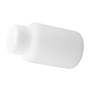 Plastic Cylindrical Lid Cap Leakproof Liquid Laboratory Bottle (White) E6J5