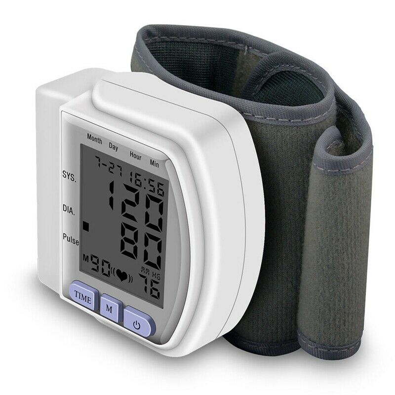 Lcd Wrist Bp Blood Pressure Monitor Pulse Rate Fitness Blood Pressure Tonom T5S8