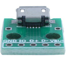 1pcs Micro-USB to Dip the femal B-type Micro-5p PTP Adapter Board 1.56*1.33 I3L3