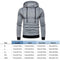 Men Autumn Long-Sleeves Hooded Jumper Hoodie Sweatershirt (Light Grey 3XL) A#S