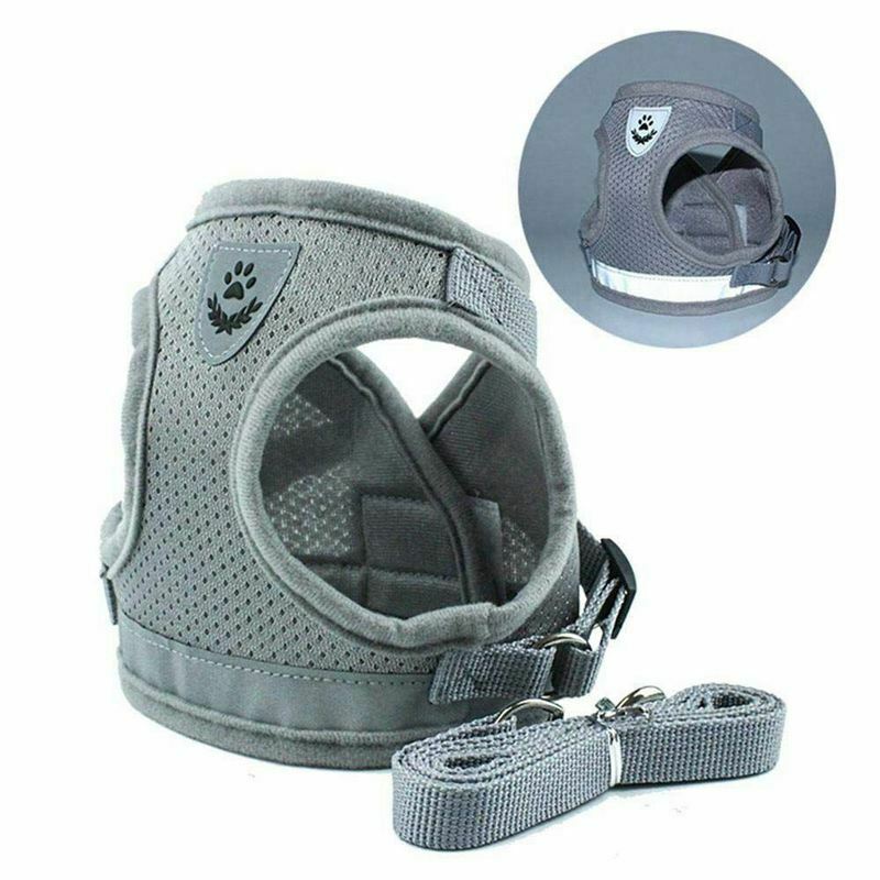Dog Vest Harness, Dog Vest with Lead Soft Dog Harness, Summer Breathable Do