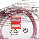Red 3.5mm Male to Female Stereo Audio Headphone Adapter Cable Cord 1M