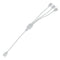 1 Pcs 4PIN 1to3 Splitter Female Connection Cable for RGB/RGBW LED Strip Ligh-