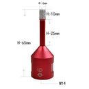 2Pc Dia 6Mm M14 Vacuum Brazed Diamond Drilling Core Bits Dry Drilling Bit H