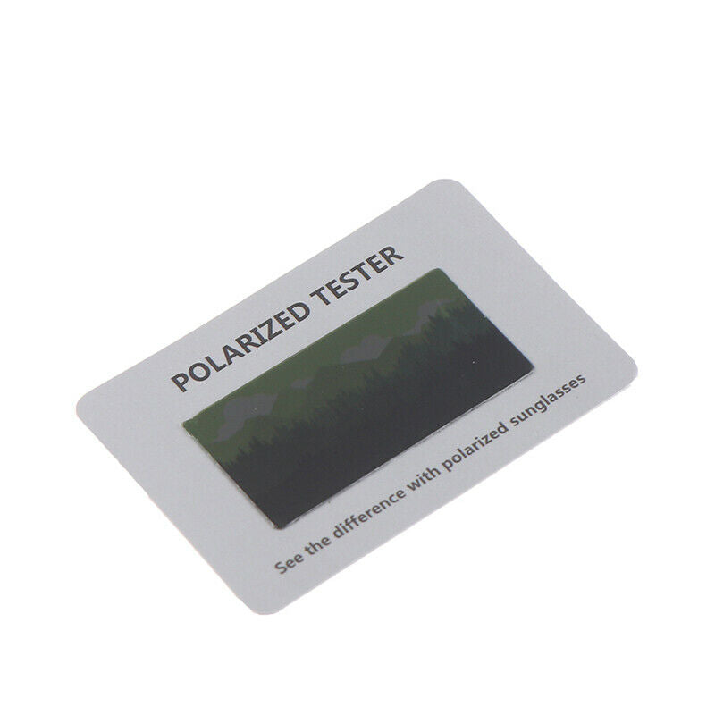 10Pcs Anti Blue Light Purple Test Card Glasses Reusable Polarized Vision T Nw