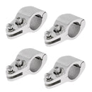 4Pieces Boat Canopy Fitting Tube Clamp Fits 0.87'' Outer Diameter Tube Frame