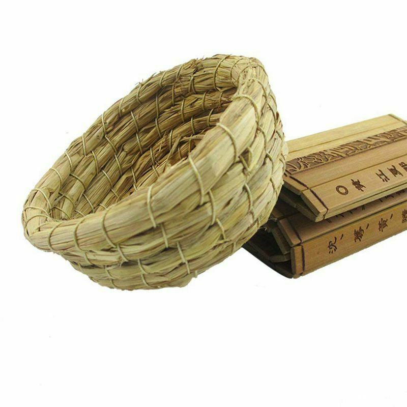 Bird's nest of straw crafts crafts bird nest artificial weaving for the par W4H7