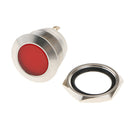 8mm Red 12V LED Metal Indicator Flashing Light Blinker