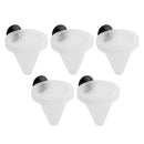 6 Pieces Practical Live Red Worm Fish Shrimp Feeder Bowl Aquariums Fish Tank