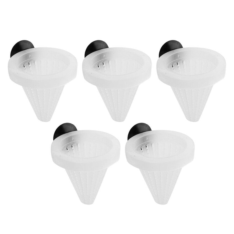 6 Pieces Practical Live Red Worm Fish Shrimp Feeder Bowl Aquariums Fish Tank