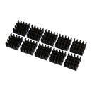 10Pcs Aluminum Heat Sink 14x14x8mm High Quality Heatsink Black Radiator Cool Nw