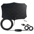 300 Miles 4K 1080P Digital HDTV Indoor TV Antenna with Amplifier Signal BoosM9W5