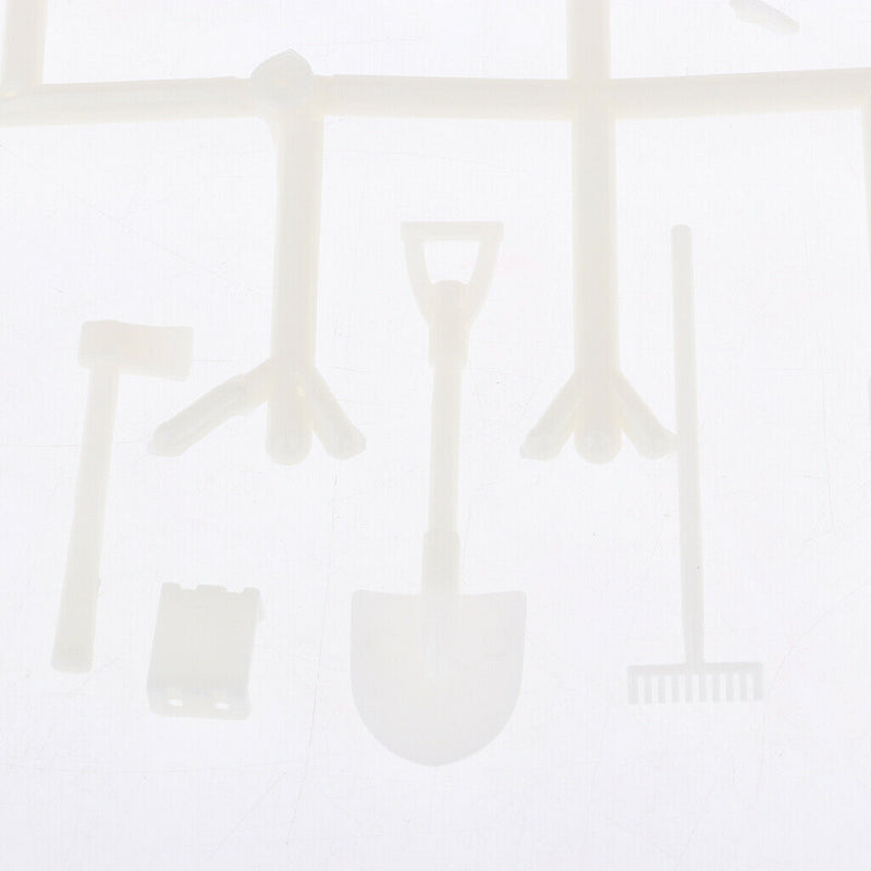 1/16  Trucks Plastic Tool Kits Ladder Oil Tank Shovel Models for WPL