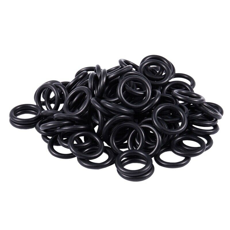 100Pcs Black Rubber O Ring 20mm x 14mm x 3mm for RC Plane Prop Saver H5U5