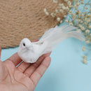 1PCS mini decorative toys artificial foam feather mini birds craft birds pro  Z