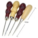 14Pcs/Set Diy Leather Craft Tools Punch Kit Set Handmade Sewing Kit Set For