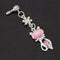 3.5mm Jack Cat Crystal Dust Plug Pink P9I2