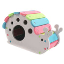 Colorful Hamsters Hideout SNAIL Shape House Climbing Hut Pet Bedding Cage Teeth