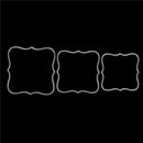 9pcs square metal cutting dies stencil scrapbook album paper embossing craft BX