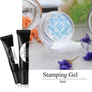 Francheska 8Ml Polish White Black Stamp Print Oil Uv Gel Varnish Soak Off L