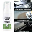 50mL Auto Care Dashboard Cleaner Seat Polish Leather Car Surface Interior W S5P1
