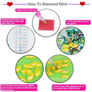 5D DIY Special Shaped Diamond Painting Owl Cross Stitch Mosaic Kits (D1080)