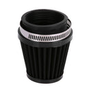 Universal 48mm 49mm 50mm Motorcycle Air Intake Filter Cleaner (Black)