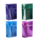 Cool Color Cigarette Case Holds 18 Cigarettes Storage Box Flip Open Pocket